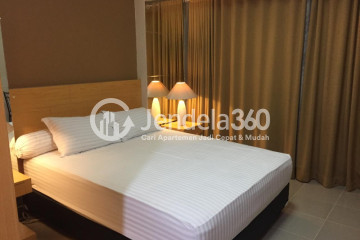 Bedroom Modern Studio Apartment at Altiz Apartment Low Floor