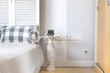 Bedroom 1BR Apartment with City View at Kalibata City Apartment