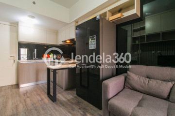 Living Room Tidy 2BR Apartment at The Springlake Summarecon Low Floor