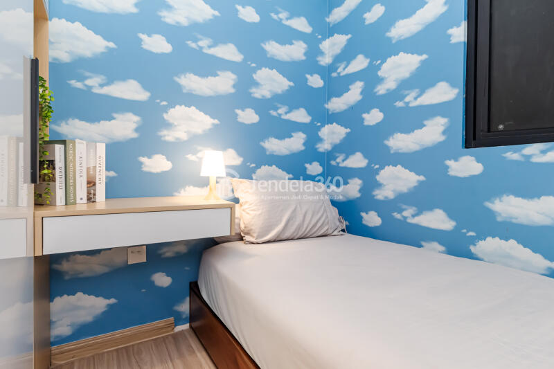 Bedroom 3 3BR Apartment with  View at Sky House BSD Apartment