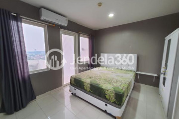 Bedroom Middle Floor 2BR Apartment with Perkebunan View at Sentul Tower Apartment