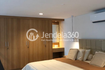 Bedroom Trendy 1BR Apartment at Brooklyn Alam Sutera Apartment Low Floor