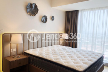 Bedroom 1 3BR Apartment with City View at Branz BSD Apartment