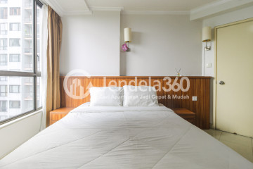 Bedroom 1 Relaxed 2BR Apartment Middle Floor with City View at Taman Rasuna Apartment