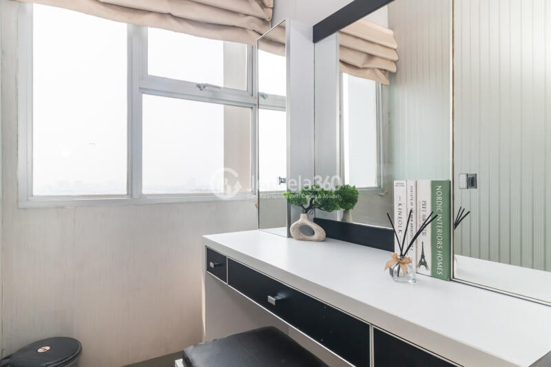 Bedroom 1 2BR Apartment with City View at Season City Apartment
