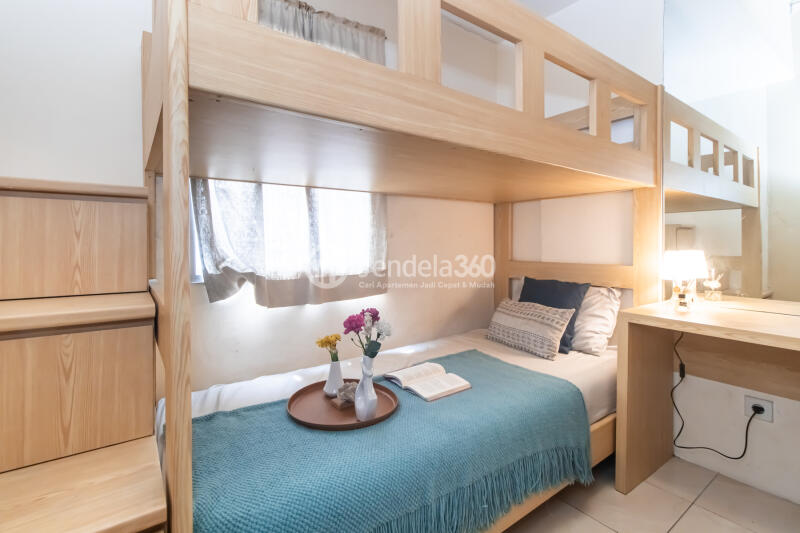 Bedroom 2 2BR Apartment with City View at Season City Apartment
