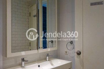 Bathroom Spacious 3BR Apartment Middle Floor with City View at Puri Imperium Apartment