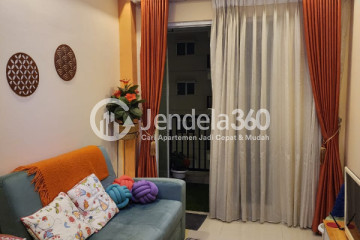 Living Room Good Deal 2BR Apartment Low Floor with  View at Signature Park Grande
