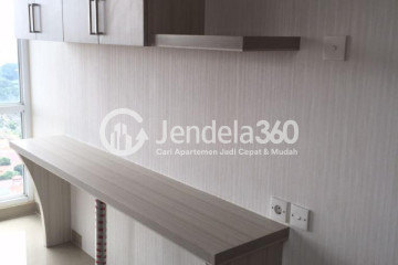 Bedroom Cozy 1BR Apartment High Floor with City View at Taman Melati Margonda Apartment
