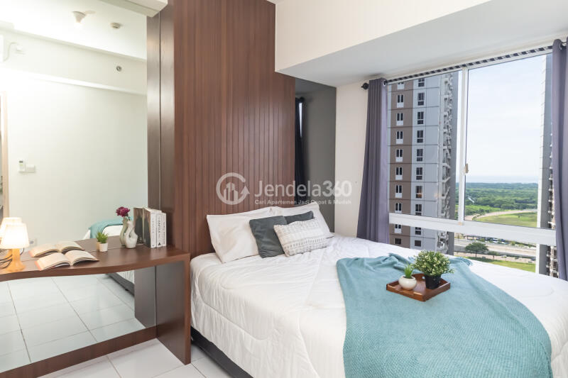 Bedroom 1 High Floor 2BR Apartment with  View at Tokyo Riverside Apartment