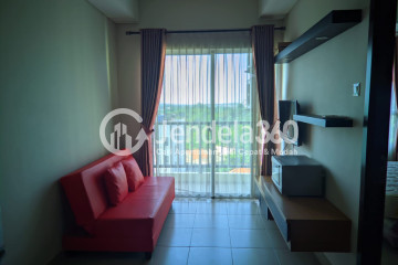 Living Room 1BR Saveria Apartment at Low Floor