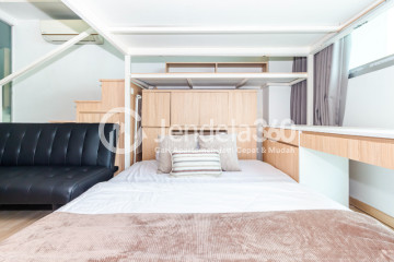 Bedroom Studio Apartment with City View at Kemang Village Apartment