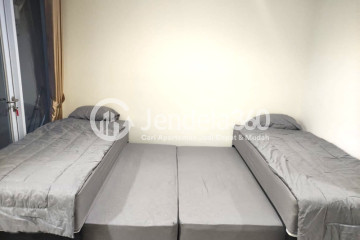 Bedroom Strategic Location Studio Apartment Middle Floor with City View at Skyline Paramount Serpong