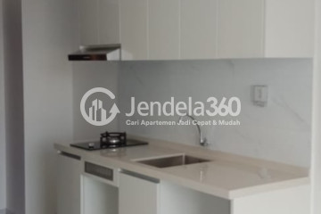 Kitchen Restful Studio Apartment at Sky House Alam Sutera Low Floor
