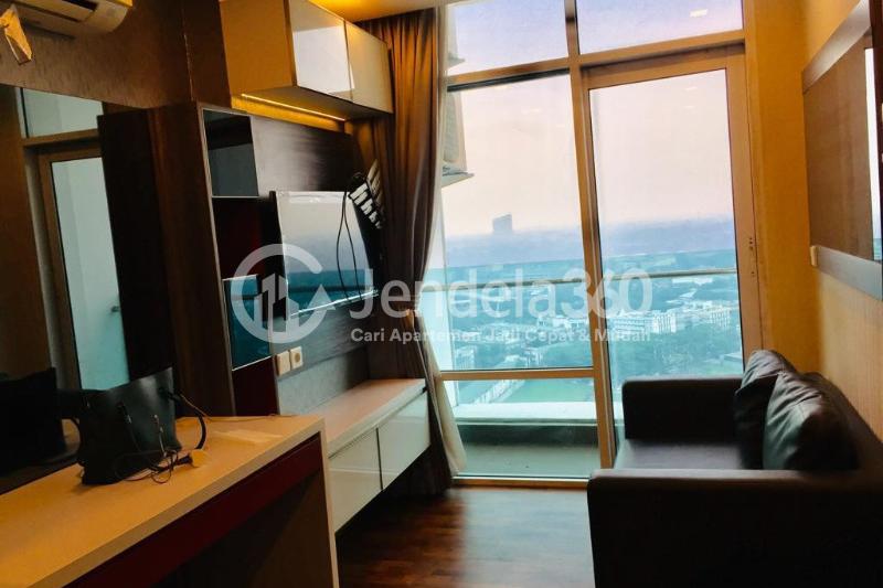 Living Room Brooklyn Alam Sutera Apartment 1BR Fully Furnished