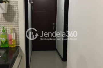 Kitchen Restful 2BR Apartment at Sky Terrace Apartment Middle Floor