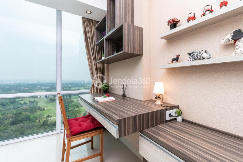 Bedroom Trendy 1BR Apartment at U Residence Karawaci High Floor