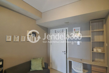 Living Room Simply Look 1BR Apartment Low Floor with City View at Parahyangan Residence