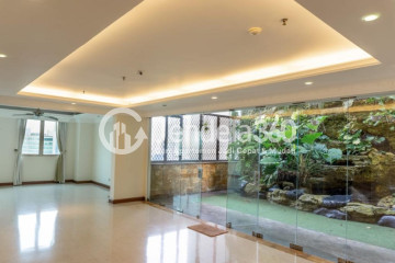 Living Room High Floor 3BR Apartment with City View at Puri Imperium Apartment