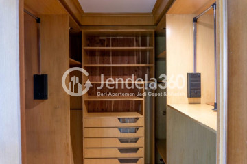 Living Room High Floor 3BR Apartment with City View at Puri Imperium Apartment