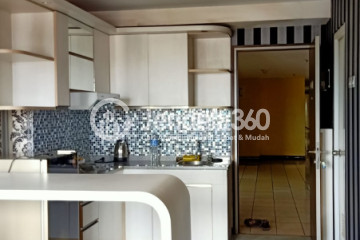 Kitchen Low Floor 2BR Apartment with City View at The Suites @ Metro Bandung