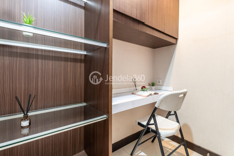 Bedroom 1 High Floor 2BR Apartment with City View at Aspen Residence Apartment