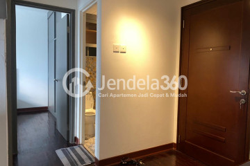 Living Room Middle Floor 2BR Apartment with City View at Mediterania Marina Ancol Apartment
