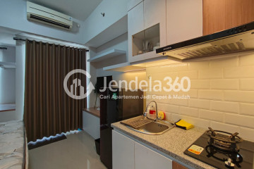 Kitchen Modern Studio Apartment Low Floor with  View at Taman Melati Sinduadi Apartment