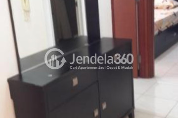 Bedroom 1 2BR Apartment with City View at Sudirman Park Apartment