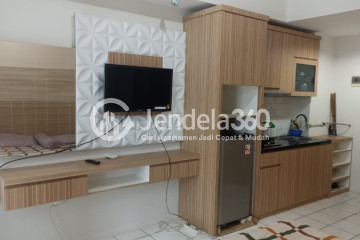 Kitchen Comfortable Studio Apartment at Mardhika Park Apartment Low Floor