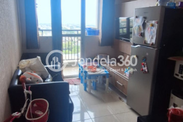 Living Room Comfortable 2BR Apartment at Maple Park Apartment Tower Tower A