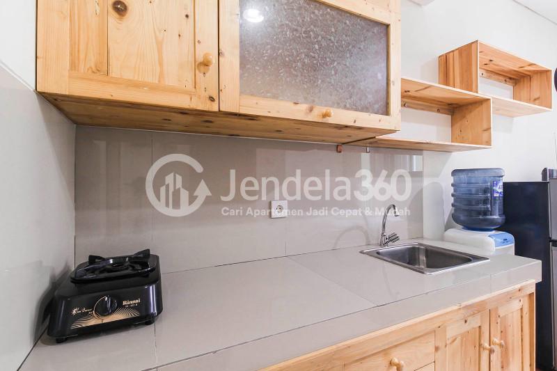 Kitchen Puri Orchard Apartment Studio Fully Furnished