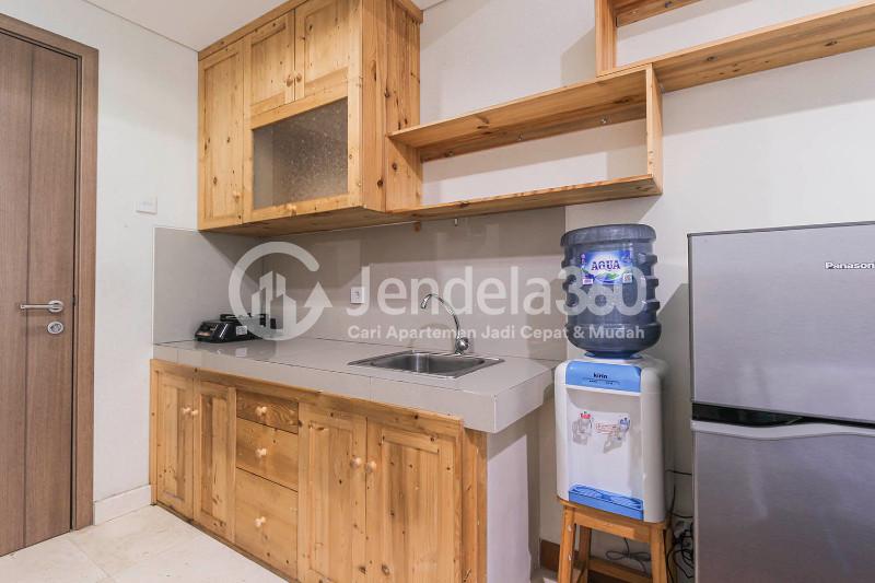 Kitchen Puri Orchard Apartment Studio Fully Furnished