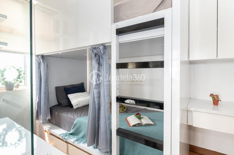 Bedroom 2 Simply Look 2BR Apartment at Pancoran Riverside Apartment High Floor