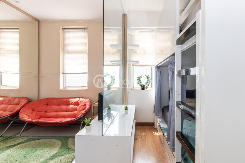 Bedroom 2 Simply Look 2BR Apartment at Pancoran Riverside Apartment High Floor