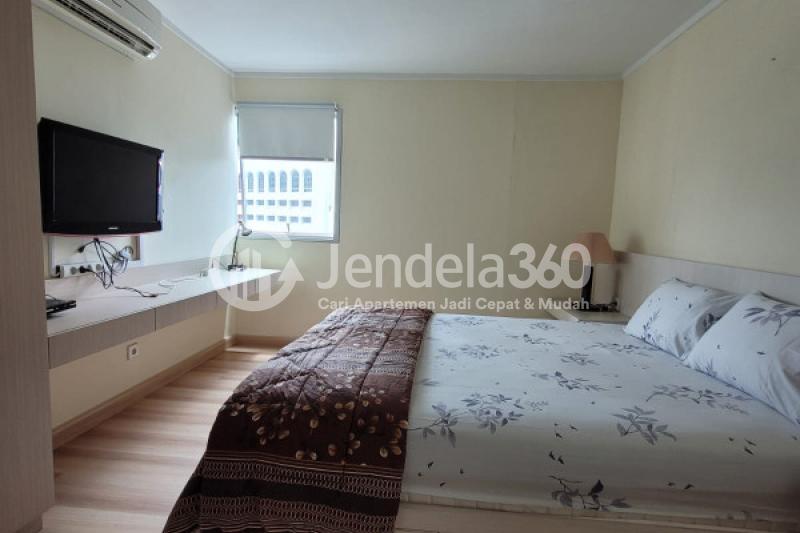 Bedroom 1BR Apartment with City View at Sahid Sudirman Residence