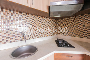 Kitchen Pasar Baru Mansion Apartment Studio View Sea