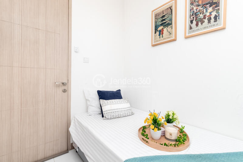 Bedroom 2 2BR Apartment with City View at Tokyo Riverside Apartment