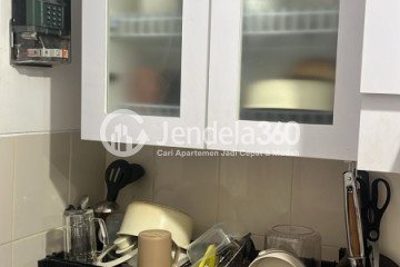 Kitchen Spotless Studio Apartment Low Floor with City View at Urban Heights Residence