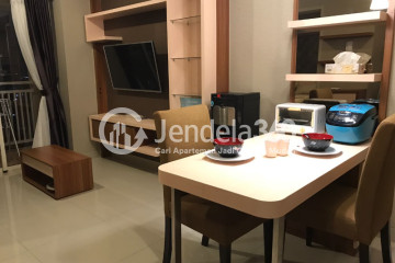 Living Room Spotless 1BR Apartment Tower Suite with  View at Trivium Terrace