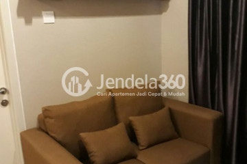 Living Room Spotless 1BR Apartment Tower Suite with  View at Trivium Terrace