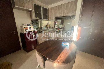 Kitchen Middle Floor 3BR Apartment with City View at Lucky Tower Residence