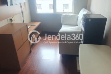 Living Room High Floor 2BR Apartment with  View at Pinewood Jatinangor Apartment
