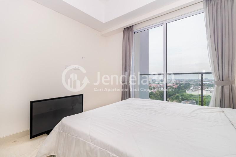 Bedroom Low Floor Studio Apartment with City View at Sedayu City Apartment