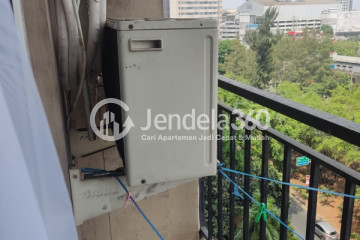 Balcony 1BR Apartment with City View at Mutiara Bekasi Apartment