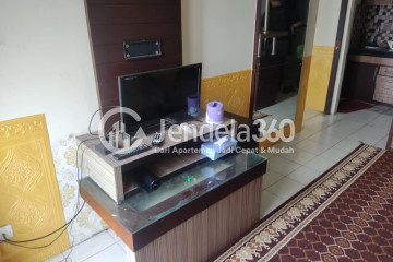 Living Room 1BR Apartment with City View at Mutiara Bekasi Apartment