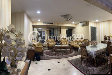 Living Room Stunning 3BR Apartment at Grand Tropic Suites Apartment High Floor