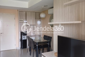 Living Room Compact 3BR Apartment Low Floor with  View at Trivium Terrace
