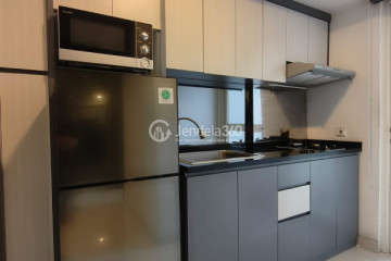 Kitchen Excellent 1BR Apartment Low Floor with City View at The Kensington Royal Suites