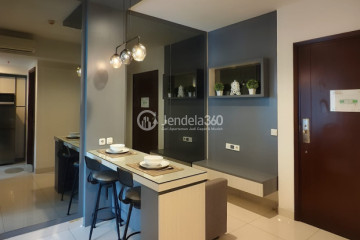 Kitchen Excellent 1BR Apartment Low Floor with City View at The Kensington Royal Suites